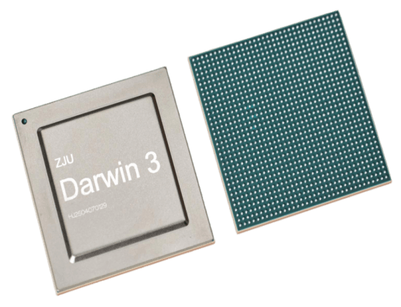 达尔文3代类脑计算芯片